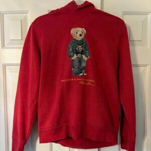 Polo Ralph Lauren Men's Tiger Polo Bear Hoodie  Size - S